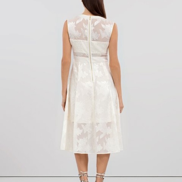 Size 10 Rachel Roy Ivory dress - Picture 3 of 8